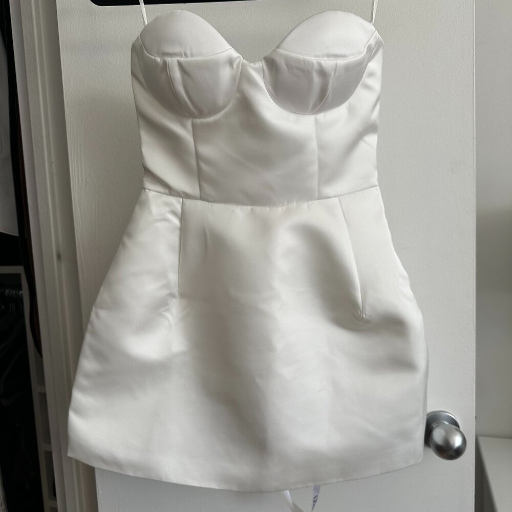 Leau Baby Bustier Mini Dress 